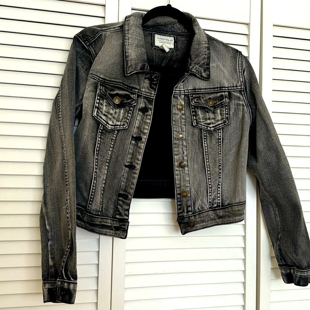 Acid Wash Jean Jacket